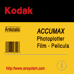 ��������������� ������ Kodak Accumax Photoplotter Film ABG7 508x610 mm / 100 sheet