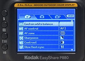 kodak P880 LCD
