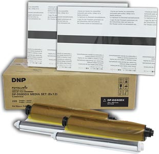������+����� (��������) DNP DP-DS80DX (8x12) Duplex Media Set